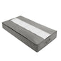 Non-Woven Quilt Storage Bag Home Dustproof Finishing Bag Moving Packing Bag 100 x 50 x 15cm, Light Gray, Deep Gray, Black