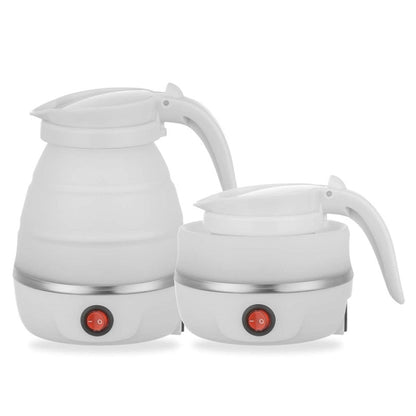 Portable Folding Silicone Electric Kettle for Household Travel, EU Plug 220V, US Plug 110V, UK Plug
