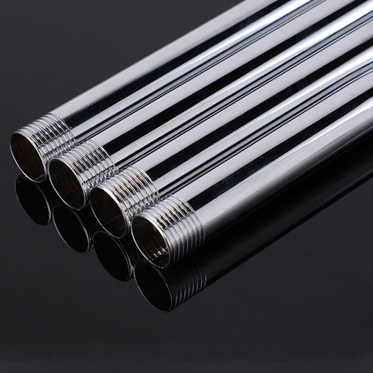 Top Spray Rod Shower Tube Stainless Steel Shower Outlet Pipe Elbow, 20cm, 29.5cm, 39cm, 49.5cm