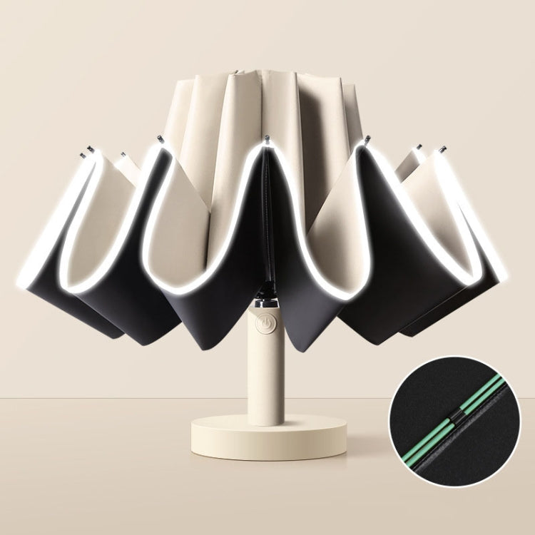 20 Bone Reverse Double Bone Automatic Folding Umbrella Sunshade Sun Umbrella