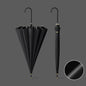 16 Bone Automatic Long Handle Double Sunny And Rain Dual Use Umbrella, With Waterproof Cover Beige, With Waterproof Cover Black, With Waterproof Cover Purple, With Waterproof Cover Green, With Waterproof Cover White, With Waterproof Cover Matcha       ...