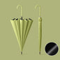 16 Bone Automatic Long Handle Double Sunny And Rain Dual Use Umbrella, With Waterproof Cover Beige, With Waterproof Cover Black, With Waterproof Cover Purple, With Waterproof Cover Green, With Waterproof Cover White, With Waterproof Cover Matcha       ...