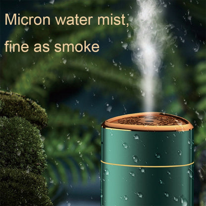 Silent USB Plug-In Silver Ion Purifying Humidifier Household Night Light Atomizer, Electroplated White, Electroplated Green, White, Green, Duck