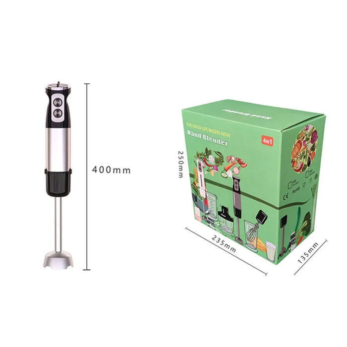 6-in-1 600W Multifunctional  Electric Blender Stainless Steel Food Cooking Stick