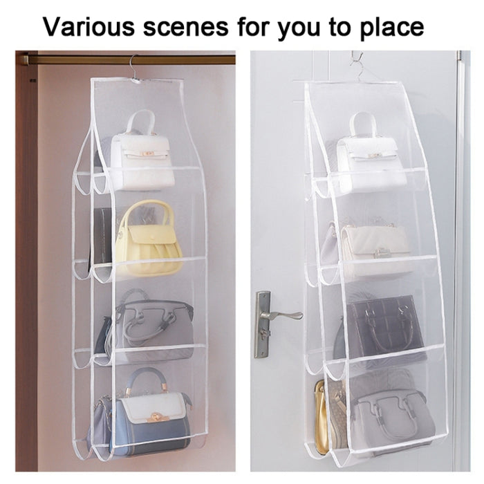 Bag Storage Hanging Bag Wardrobe Hanging Dust-proof Fabric Storage Bag