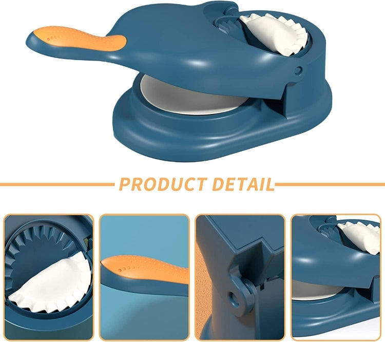 2-in-1 Dumpling Maker Manual Dumpling Wrapper Making Mould for Household Kitchen