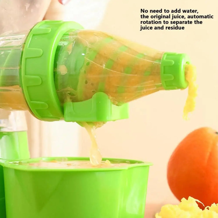 Hand Juicer Small Portable Food Processor Juice Vegetable Squeezer, Blue, Green, Red