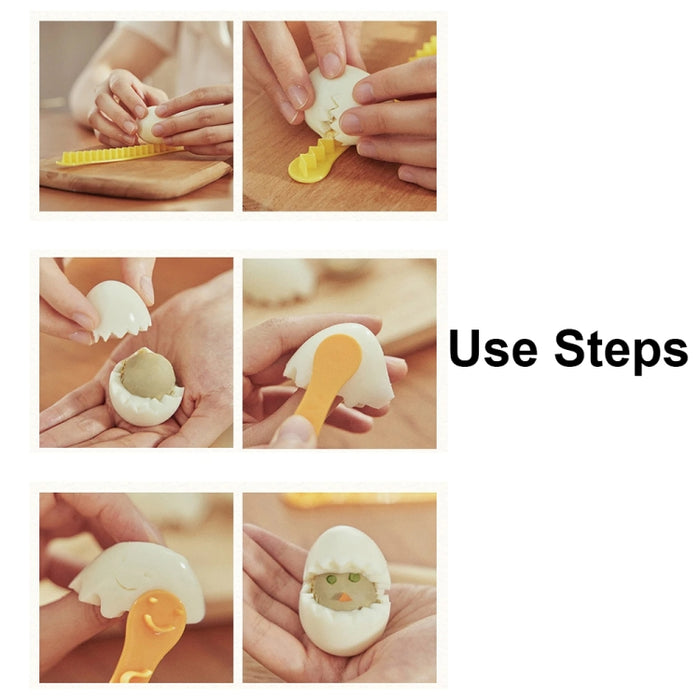 Lace Egg Cutter DIY Egg Mold Kitchen Salad Making Tools