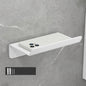 Stainless Steel Bathroom Roll Paper Holder No-Punch Cell Phone Storage Shelf, Phone Rack (White), Paper Rack (White）, Phone Rack (Black), Paper Rack (Black), Phone Rack (Gray), Paper Rack (Gray)