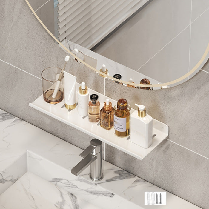 Faucet Rack Home Bathroom Vanity Shelf No Hole Storage Shelf