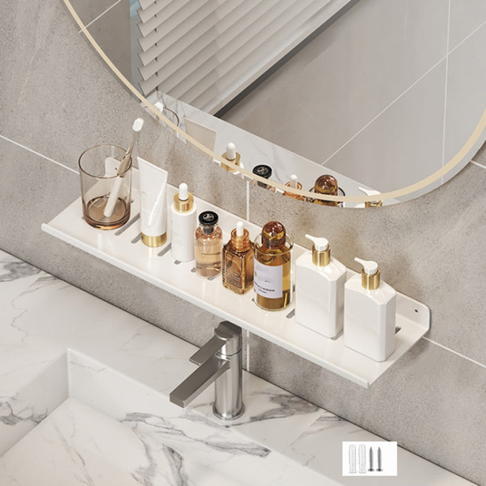 Faucet Rack Home Bathroom Vanity Shelf No Hole Storage Shelf