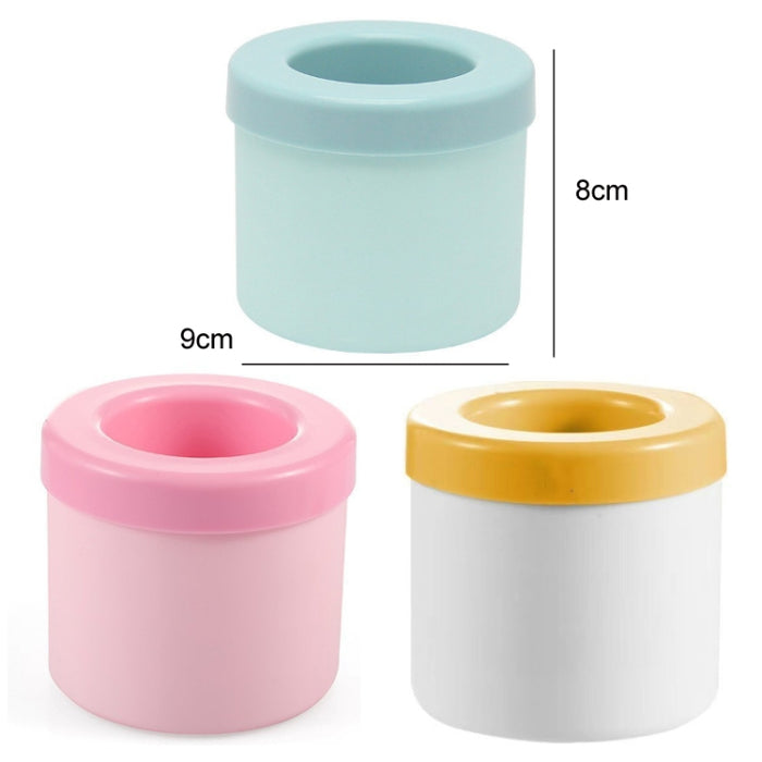 Cylindrical Silicone Ice Cube Cup Ice Making Mold