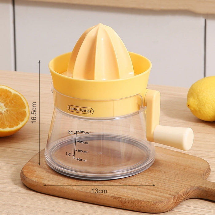 Household Manual Juicer Kitchen Hand Crank Fruit Extractor