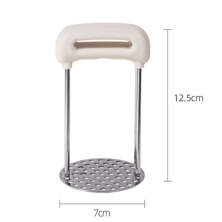 Stainless Steel Mashed Potato Masher Household Supplementary Press Potato Masticator