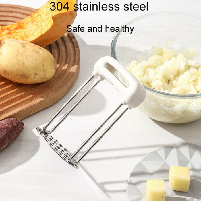 Stainless Steel Mashed Potato Masher Household Supplementary Press Potato Masticator