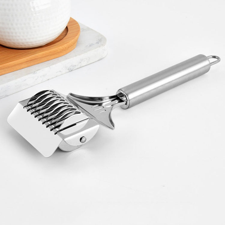 Stainless Steel Roller Noodle Cutter Kitchen Vegetable Onion And Garlic Chopping Tools, SJ-13