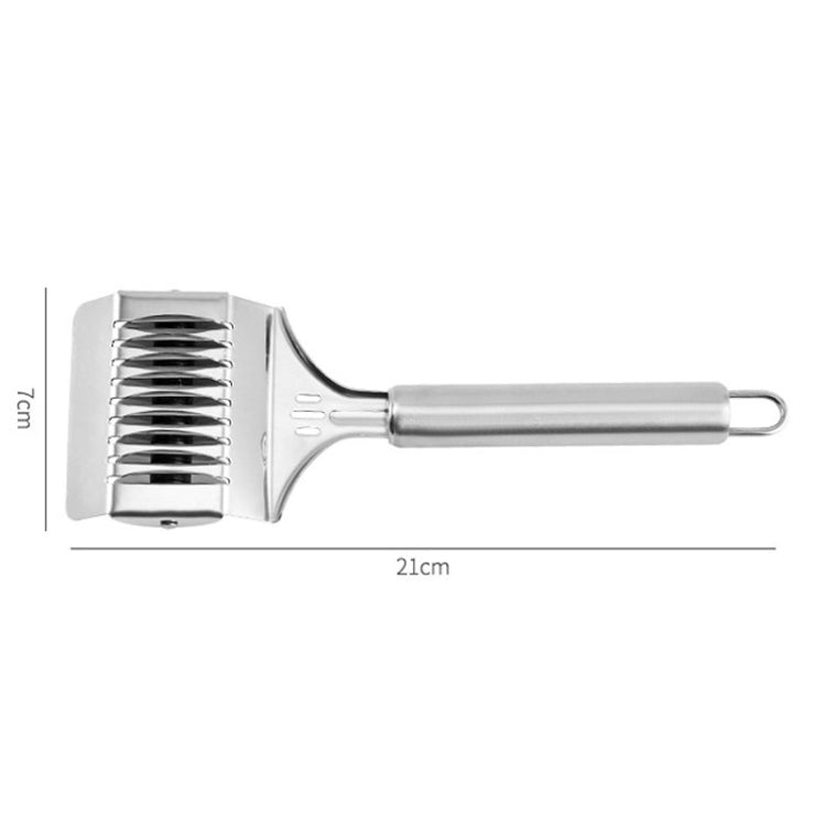 Stainless Steel Roller Noodle Cutter Kitchen Vegetable Onion And Garlic Chopping Tools, SJ-13