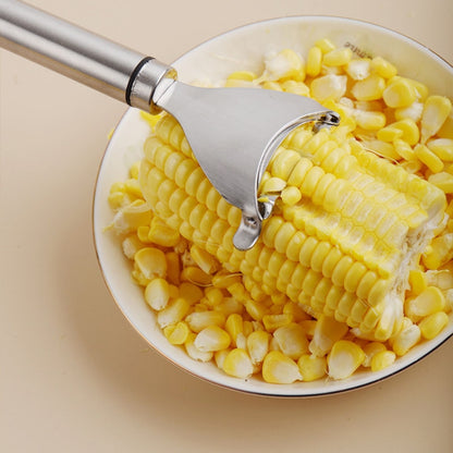 Stainless Steel Manual Corn Thresher Vegetable Peeler And Shaving Tool, SJ-16 Corded Handle Corn Planer, SJ-20 Crded Handle Shredder
