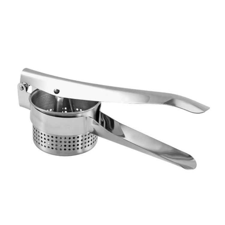 Stainless Steel Potato Press Manual Juicer Vegetable And Fruit Squeezer, 3 In 1, SJ-02 Side Hole, SJ-01 Bottom Hole, SJ-04 Side Hole Red