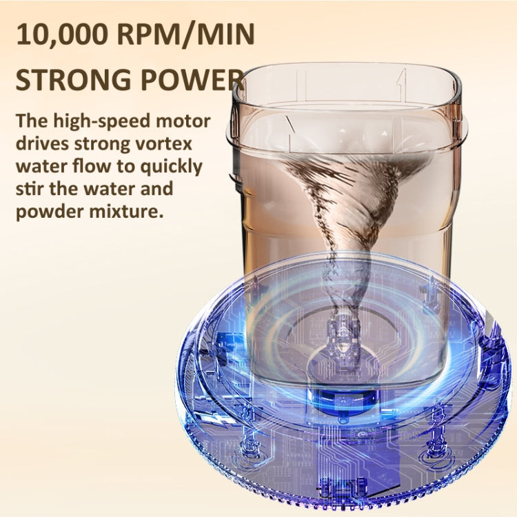 10000rpm/min Magnetic Levitation Electric Coffee Stirrer Milk Shaker Red Wine Decanter, Single Stirrer