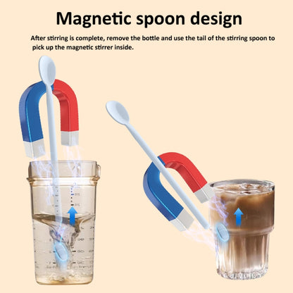 10000rpm/min Magnetic Levitation Electric Coffee Stirrer Milk Shaker Red Wine Decanter, Single Stirrer
