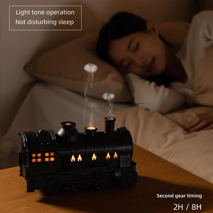300ml Small Train Essential Oil Diffuser Humidifier With Remote Control, EU Plug, US Plug, AU Plug, UK Plug