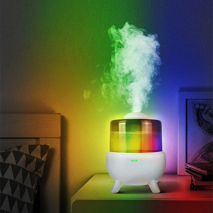 FS102 2L Ultrasonic Aromatherapy Colorful Night Light Desktop Humidifier, US Plug, EU Plug
