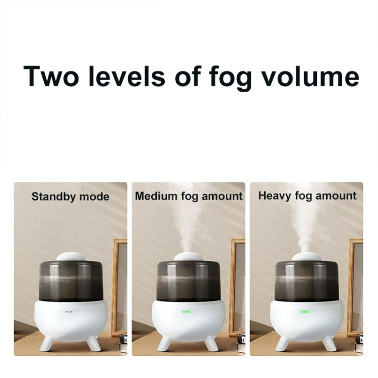 FS102 2L Ultrasonic Aromatherapy Colorful Night Light Desktop Humidifier, US Plug, EU Plug