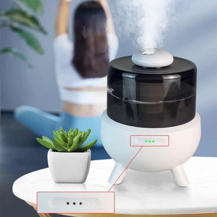 FS102 2L Ultrasonic Aromatherapy Colorful Night Light Desktop Humidifier, US Plug, EU Plug
