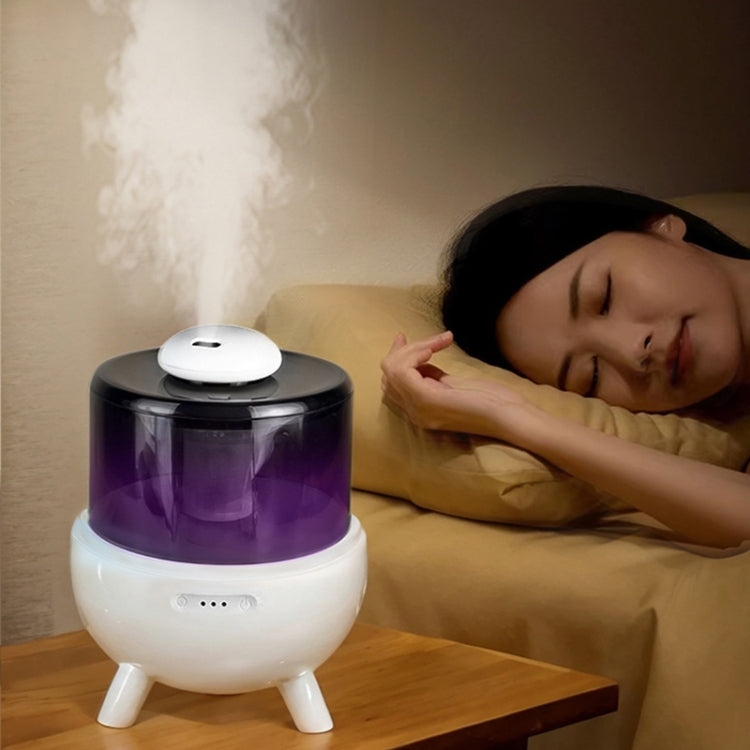 FS102 2L Ultrasonic Aromatherapy Colorful Night Light Desktop Humidifier, US Plug, EU Plug