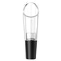 Mini Home Wine Pourer Red Wine Quick Decanter Silicone Wine Starter, Oblique Mouth, Flower Type