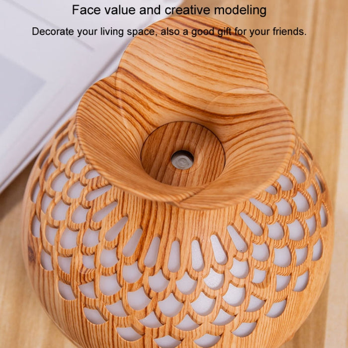 LED Light Aromatherapy Diffuser Home Small Vase Quiet Humidifier Aromatherapy Diffuser 2 In 1