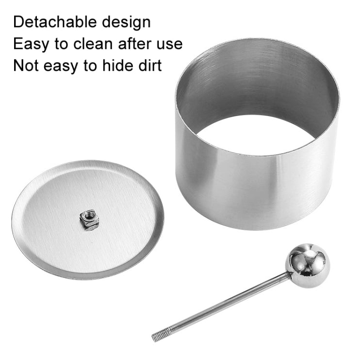 Stainless Steel Tiramisu Mold Mousse Cake Disk Mold, Small, Medium, Large