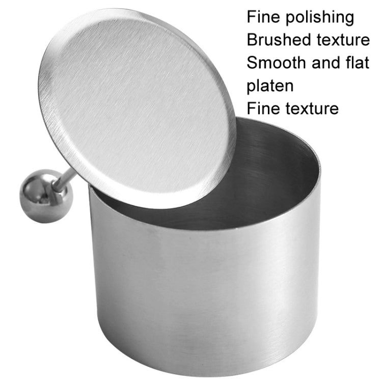 Stainless Steel Tiramisu Mold Mousse Cake Disk Mold, Small, Medium, Large
