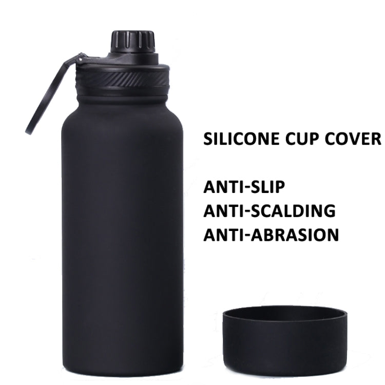 Sports Bottle With Phone Magnetic Holder Stainless Steel Thermos Cup, 650ml, 1000ml, 1200ml