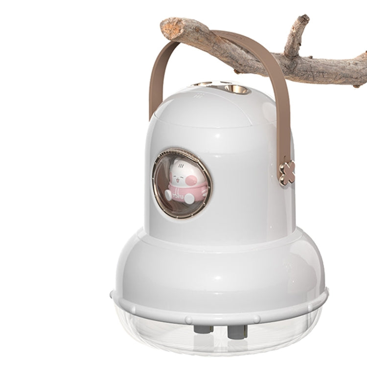 ICARER FAMILY IF-JS01 USB Charging Desktop Night Light Dual-spray Humidifier, White (Doll), Pink (Doll), Beige (Doll), Green (Doll), White (Digital), Pink (Digital), Beige (Digital), Green (Digital)