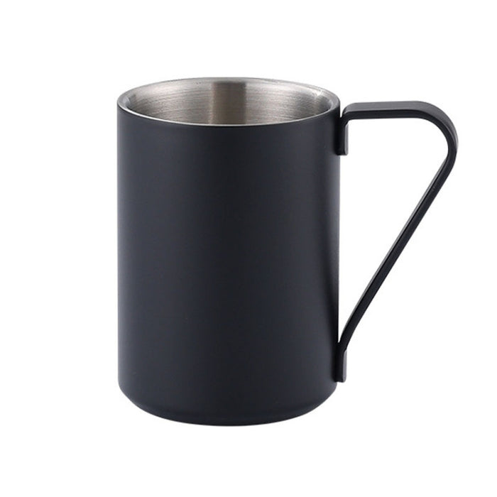 304 Stainless Steel Double Layer Insulated Mug Children Drop-proof Water Cup Coffee Mug