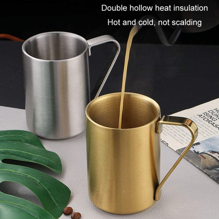 304 Stainless Steel Double Layer Insulated Mug Children Drop-proof Water Cup Coffee Mug, 150ml, 200ml, 280ml