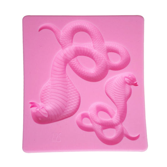 Cake Silicone Mold Snake Shape Fondant Chocolate Decoration Mold Kitchen Baking Tool