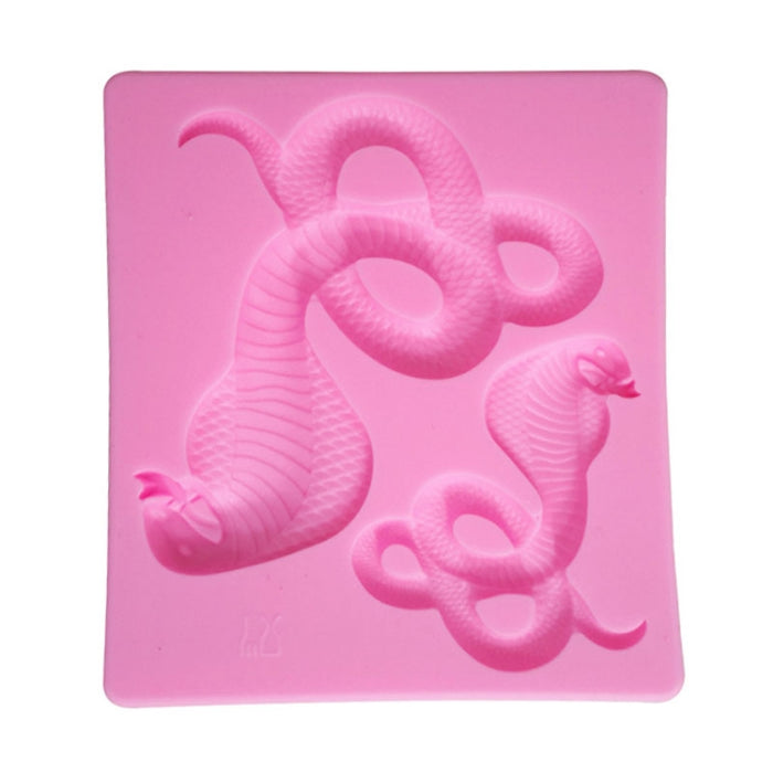 Cake Silicone Mold Snake Shape Fondant Chocolate Decoration Mold Kitchen Baking Tool