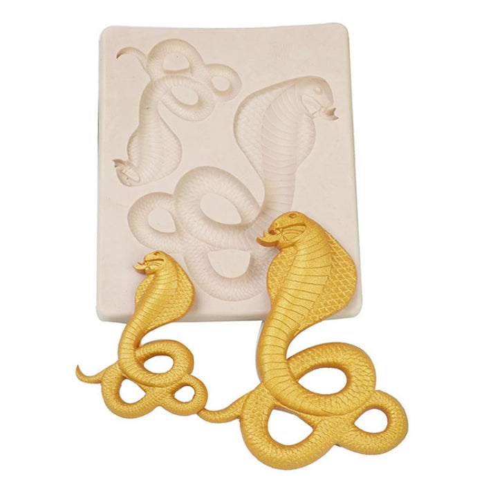 Cake Silicone Mold Snake Shape Fondant Chocolate Decoration Mold Kitchen Baking Tool