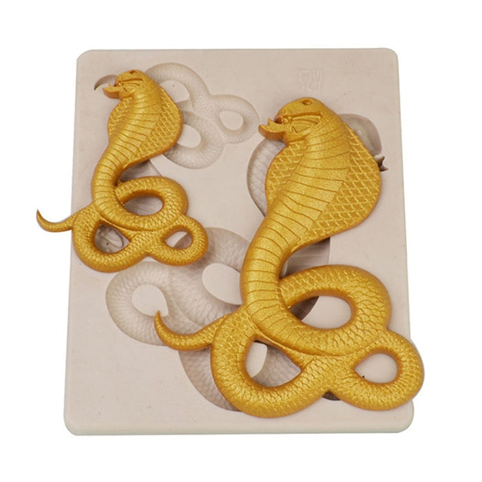 Cake Silicone Mold Snake Shape Fondant Chocolate Decoration Mold Kitchen Baking Tool