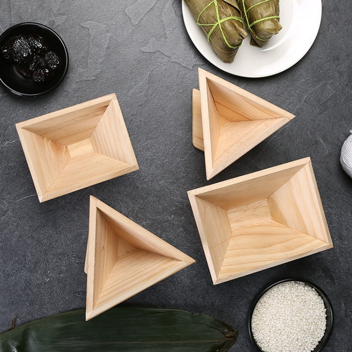 Pack Rice Dumpling Mould Household Handmade Rice Dumpling Tool Wooden Rice Dumpling Model