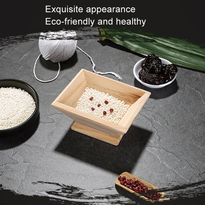 Pack Rice Dumpling Mould Household Handmade Rice Dumpling Tool Wooden Rice Dumpling Model