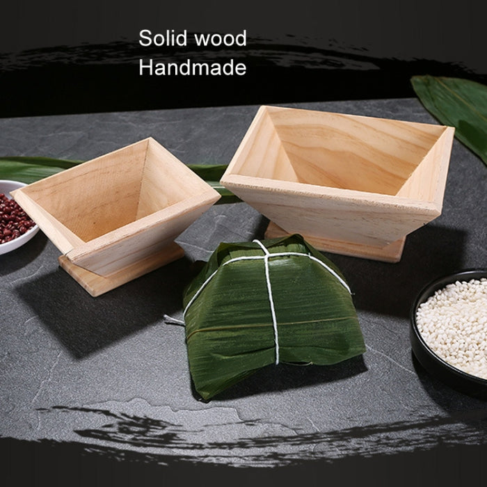 Pack Rice Dumpling Mould Household Handmade Rice Dumpling Tool Wooden Rice Dumpling Model