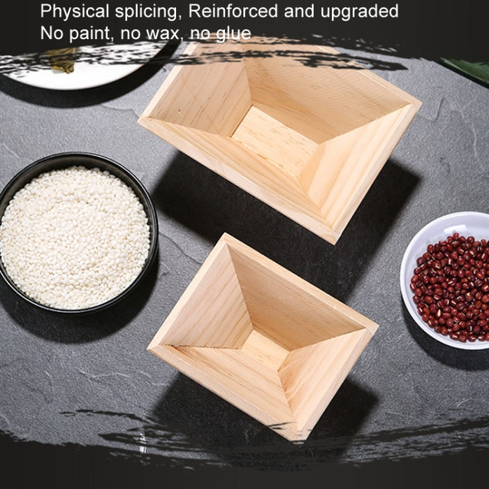 Pack Rice Dumpling Mould Household Handmade Rice Dumpling Tool Wooden Rice Dumpling Model