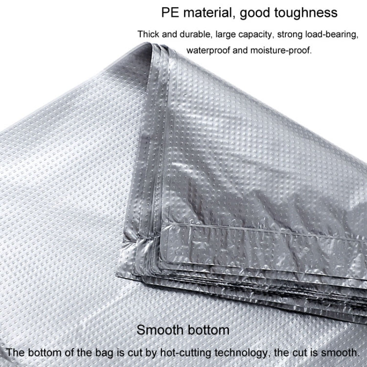 PE Large-capacity Moving Packing Bags Thickened Quilt Luggage Storage Bags, 10pcs 55x80cm, 10pcs 75x110cm, 10pcs 82x125cm