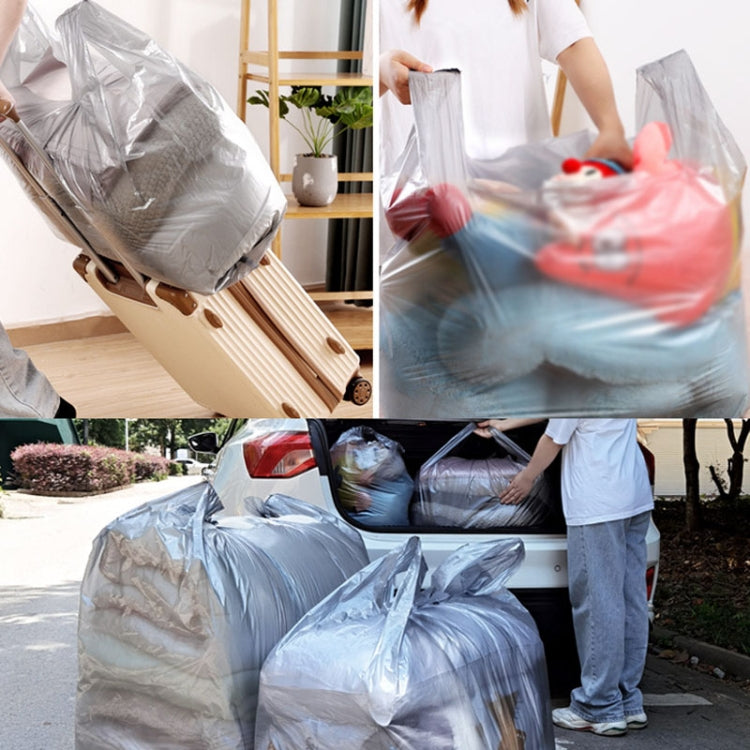PE Large-capacity Moving Packing Bags Thickened Quilt Luggage Storage Bags, 10pcs 55x80cm, 10pcs 75x110cm, 10pcs 82x125cm
