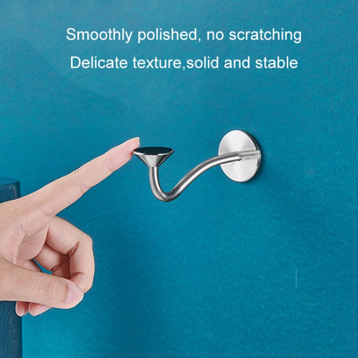 Bathroom Stainless Steel Magnetic Soap Holder Wall Mounted No Hole Soap Hanger