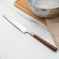 304 Stainless Steel Walnut Handle Cooking Tools Home Restaurant Kitchen Gadgets, Soup Spoon, Frying Spatula, Rice Spoon, Cake Knife, Cake Spatula